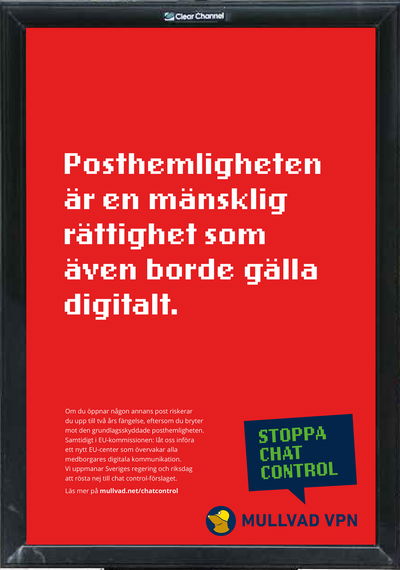 Secrecy of correspondence is a human right which should apply on the internet as well.